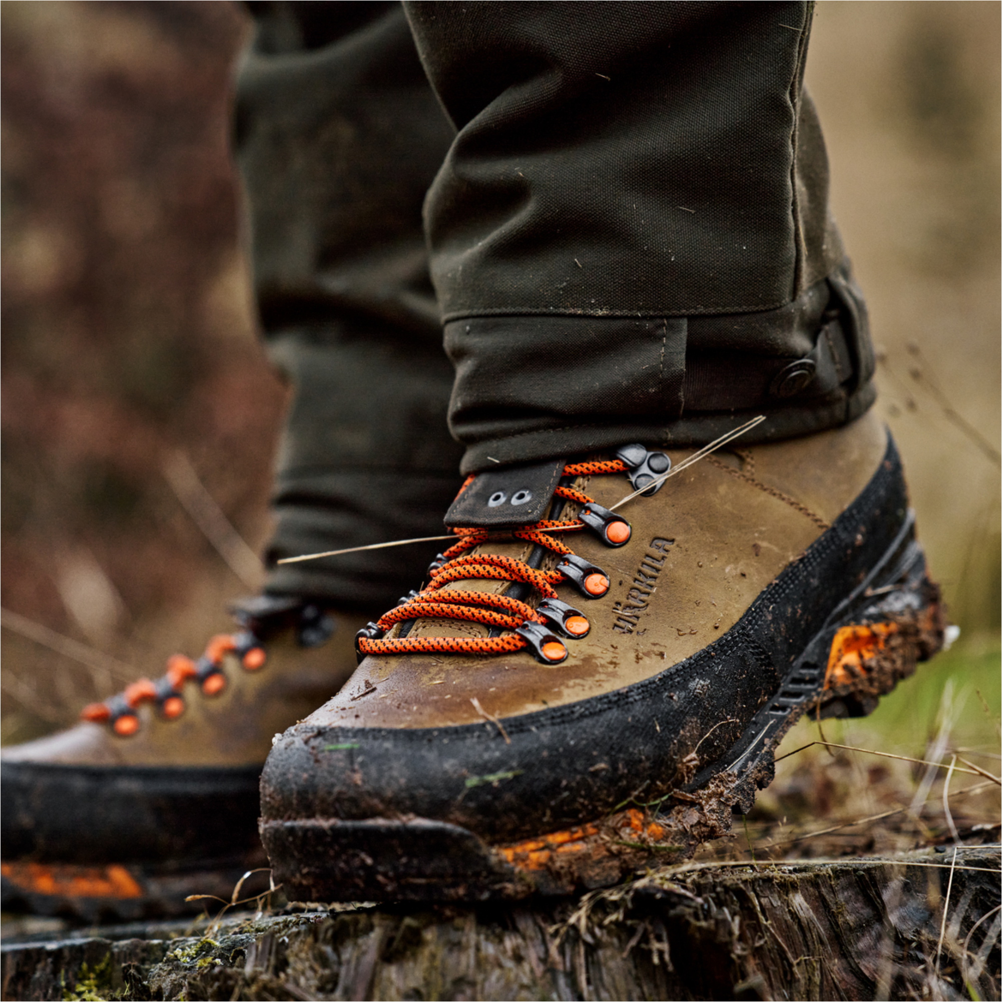 2025 Harkila Mens Saxnas GTX Orange 11111802624 - Mid Brown